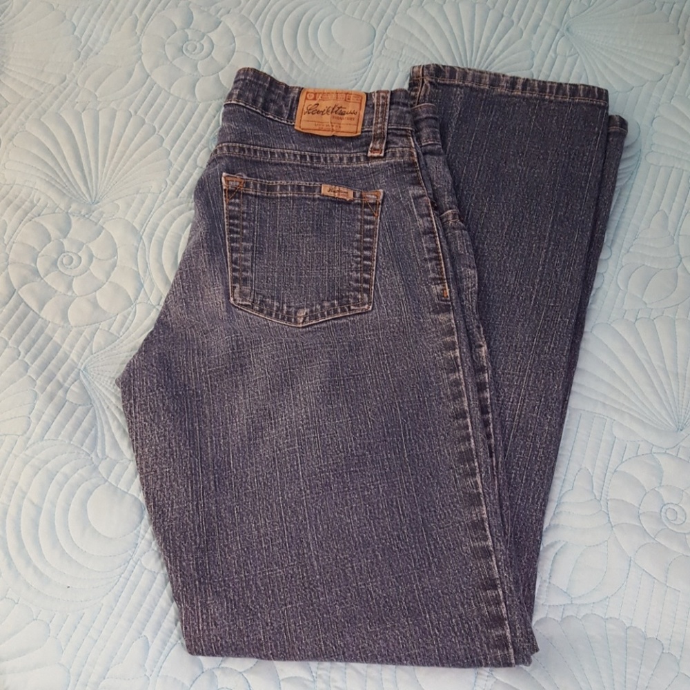Vintage Levi's stretch mid-rise straight leg jeans